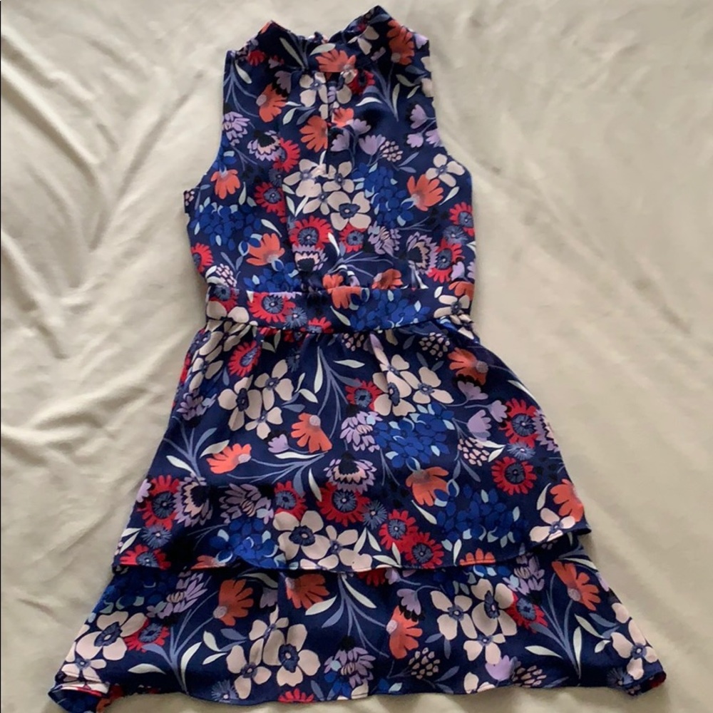Parker Keyhole Fit-and-Flare Dress